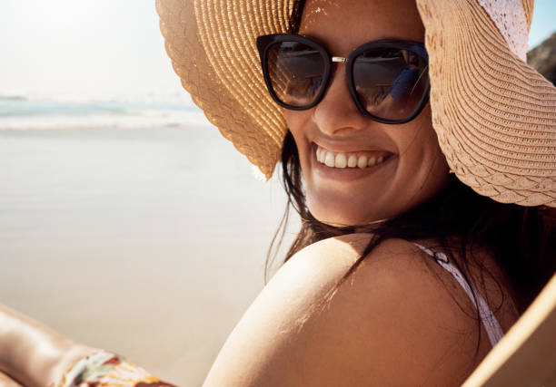 istock I feel my best relaxing at the beach 912072348
