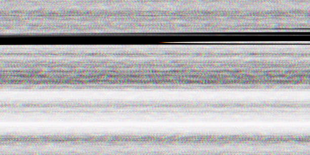 istock Glitch Screen Noise Texture. No Signal Display. Bad Tv Lines. 912072622