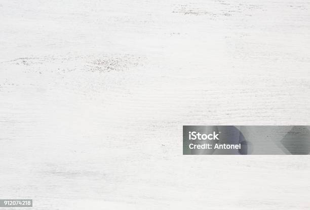 White Wooden Texture Stock Photo - Download Image Now - White Color, Wood - Material, Textured