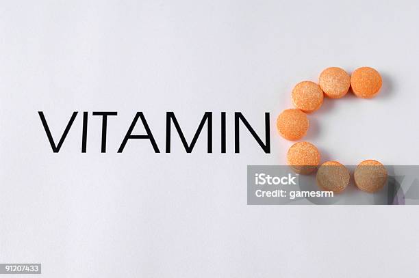 Vitamina C - Fotografias de stock e mais imagens de Citrino - Citrino, Comprimido, Cuidados de Saúde e Medicina
