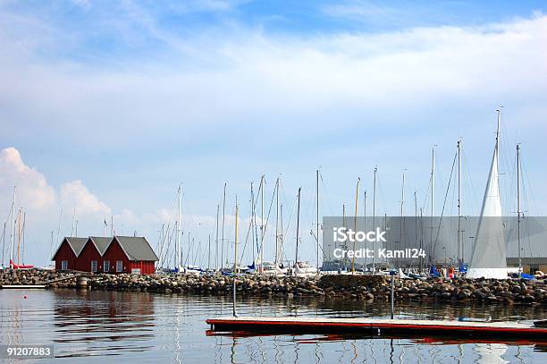 Puerto En Dragor Foto de stock y más banco de imágenes de Agua - Agua, Azul, Barco de pasajeros