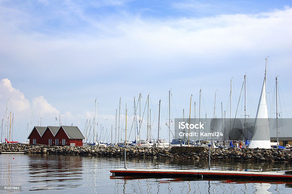 Porta in Dragor - Foto stock royalty-free di Acqua