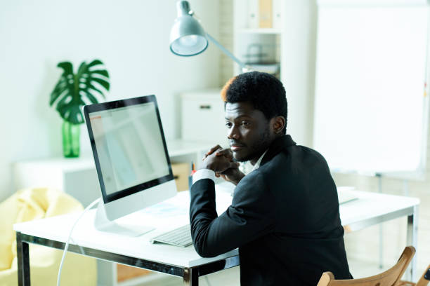 istock Successful African Businessman in Office 912083682