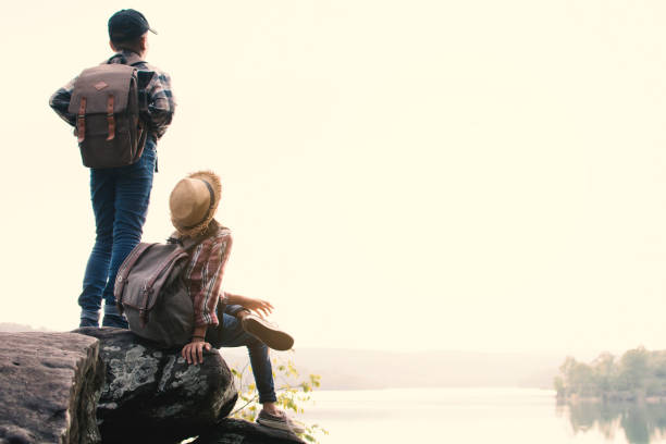 istock People At Lake Against Sky 912088368