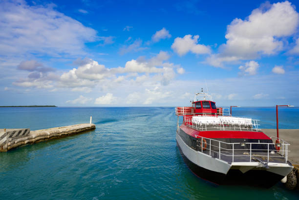 istock Chiquila port in Quintana Roo Mexico 912088584