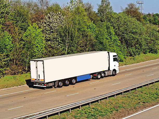 istock Articulated truck 91208898