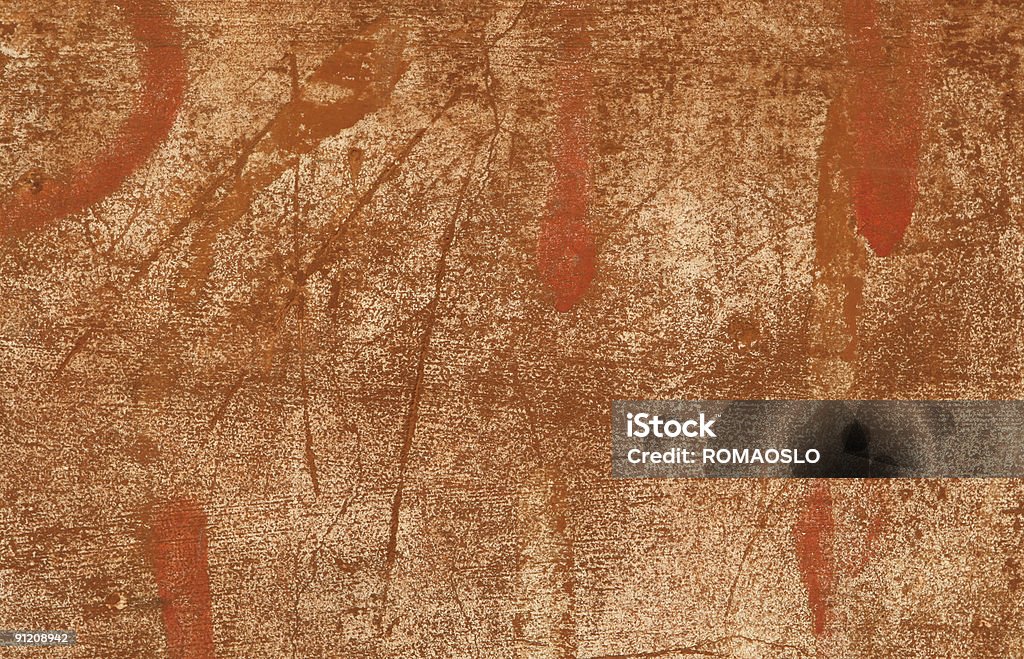 Marrón rojo textura de la pared grunge romano - Foto de stock de Abstracto libre de derechos