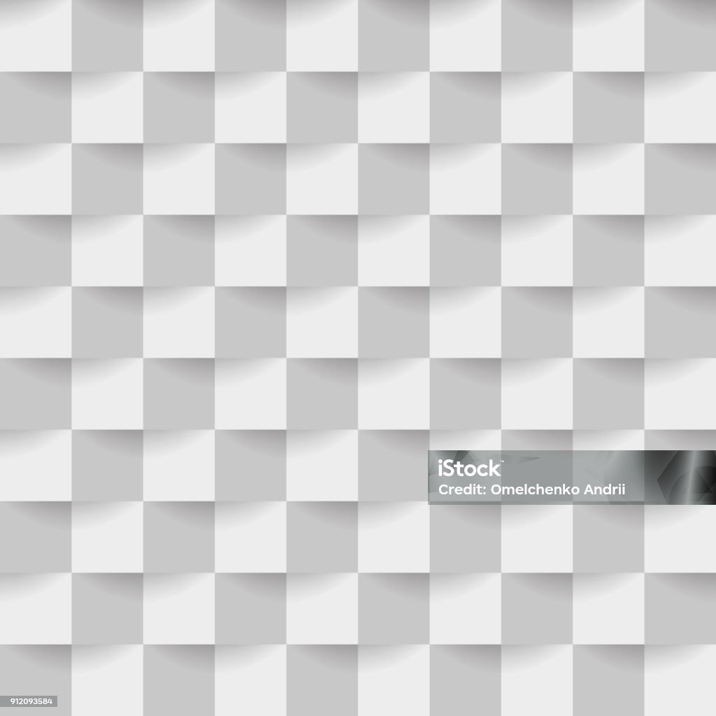 Square Pattern 3d Layer 3d Realistic Cube Square Pattern Stock Illustration - Download Image ...