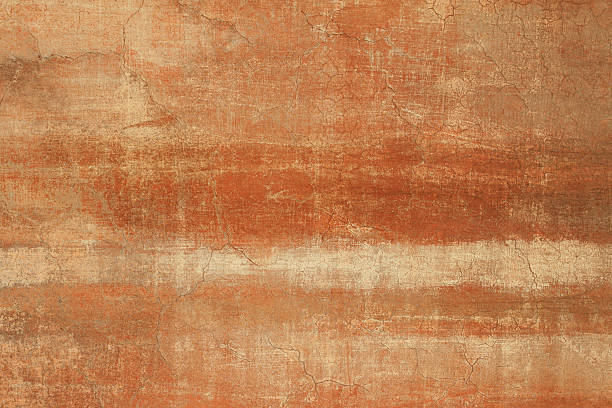 red grunge wand textur, graue roman - roman italian culture wall textured stock-fotos und bilder