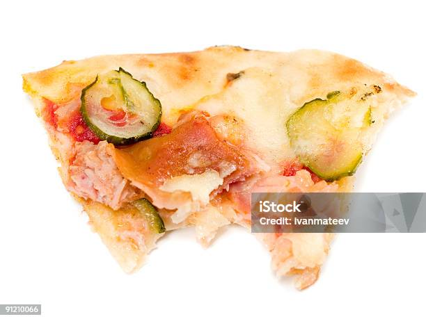 Pizza Stock Photo - Download Image Now - Missing Bite, Pizza, Baked