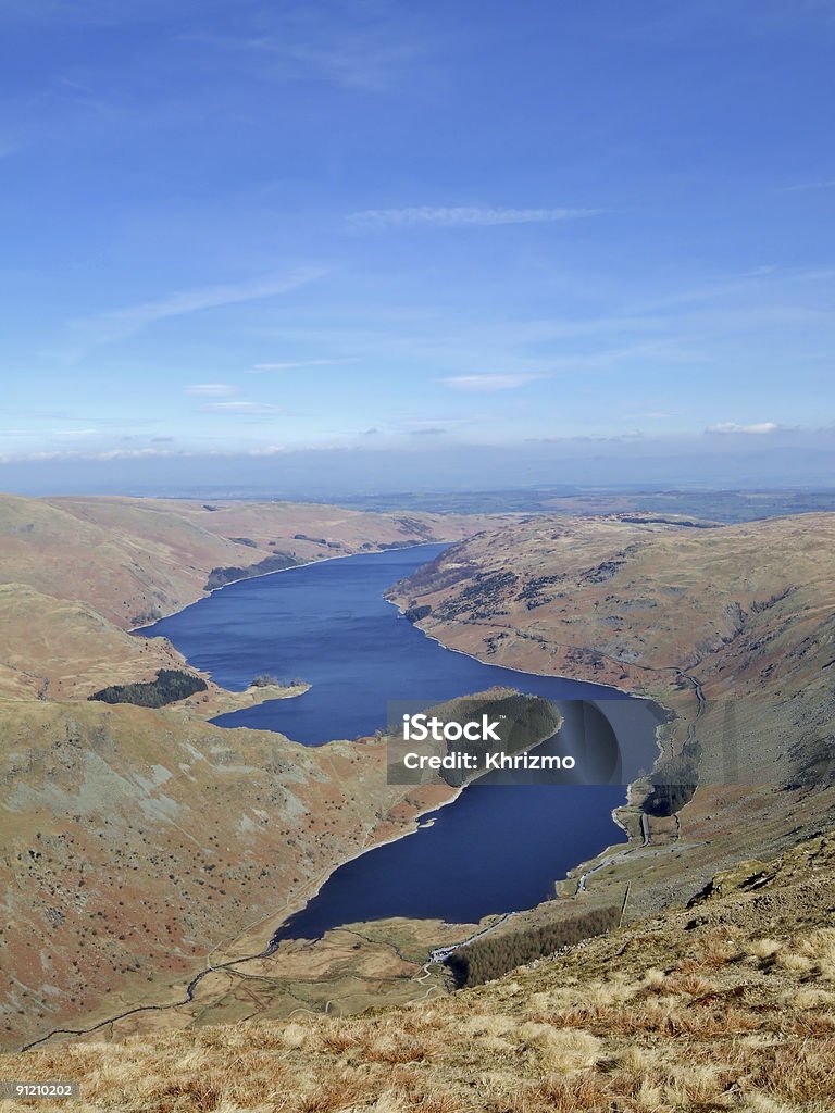 Haweswater e Mardale de Harter Fell - Royalty-free Ao Ar Livre Foto de stock