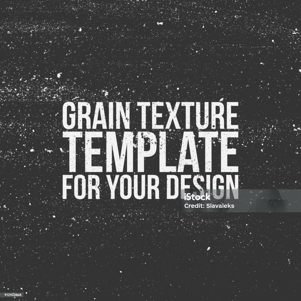 Grain Texture Template for Your Design Grain Texture Template for Your Design. Vector Illustration Textured stock vector