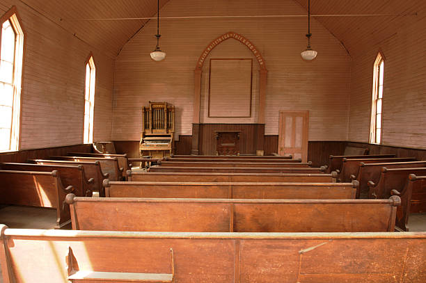 istock Early 1900s Church Interior 91210300