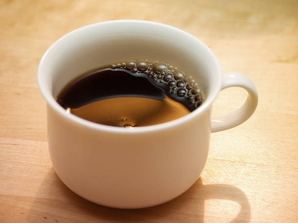 cup of coffee stock photo