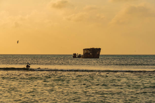 istock panorama of Aruba Caribbean island 912112414