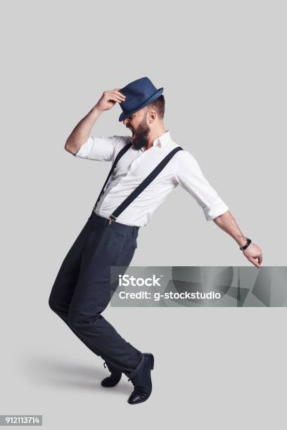 Perfect In Every Way Stock Photo - Download Image Now - Dancing, Men, Retro Style