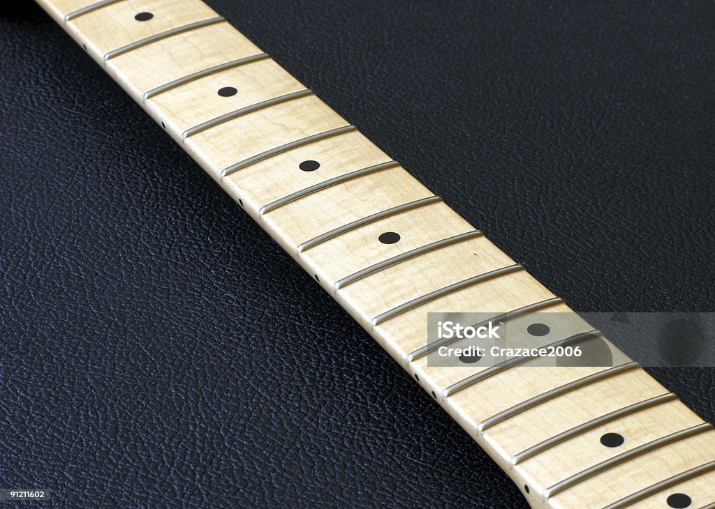 Guitarra de arce cuello - Foto de stock de Arce libre de derechos