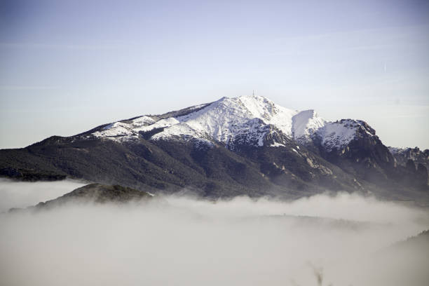 istock Snowy mountains fog 912121856