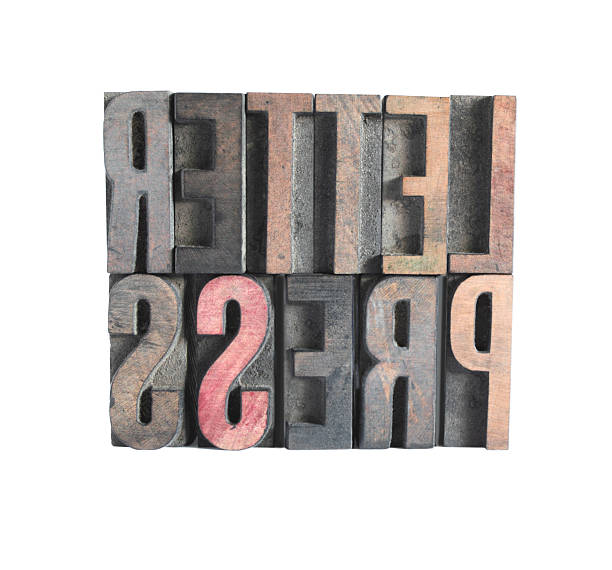 istock wood letters spelling out 'letterpress' 91212255