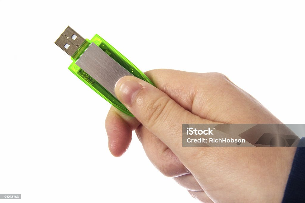 Держит USB - Стоковые фото USB-кабель роялти-фри