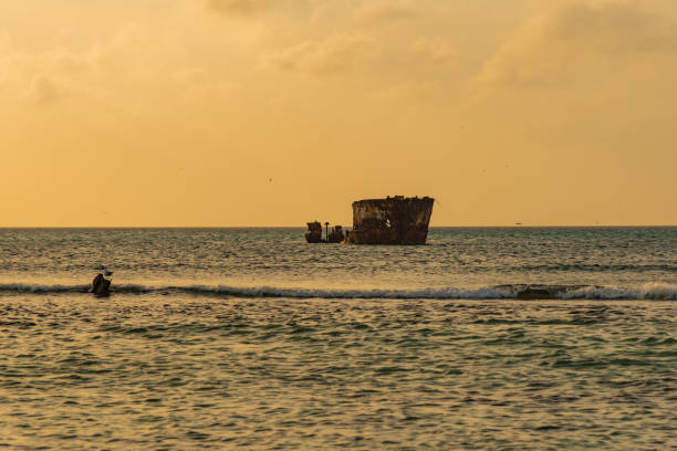 istock panorama of Aruba Caribbean island 912137278