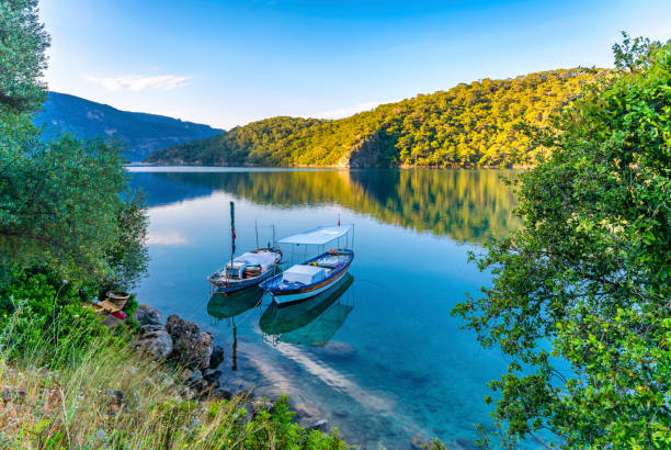 Oludeniz Bay view in Fethiye Town