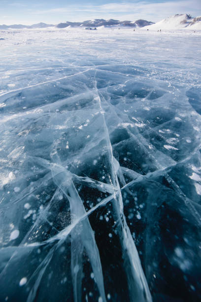 istock Ice surface of  lake 912138790