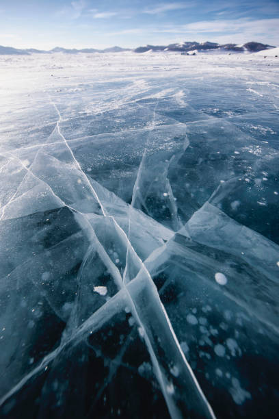 istock Ice surface of  lake 912141616