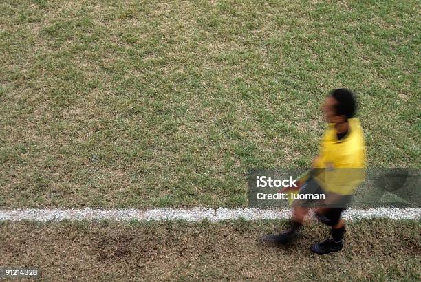 Assistant Referee Stock Photo - Download Image Now - Referee, Soccer, Flag