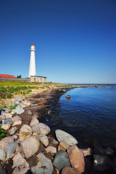 istock White lighthouse on the Hiumaa island, Estonia 912146930