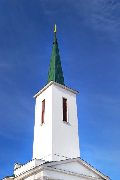 old Lutheran church in Ikshkile, Latvia