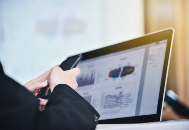 istock A business man is analyzing and planning a business with information available. 912152748