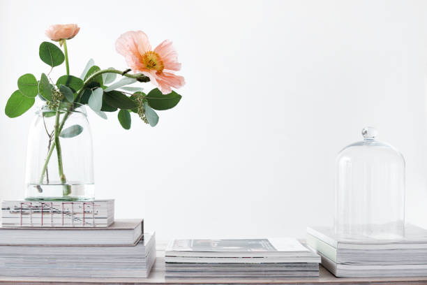 istock pastel cut flowers in a glass vase 912153096