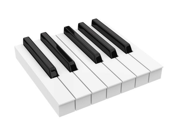 istock Black and White Piano Keys 912174724