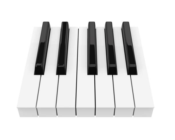 istock Black and White Piano Keys 912175010