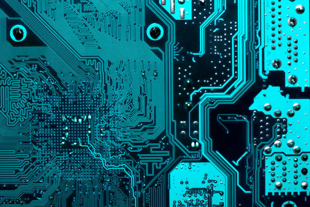istock blue circuit board background of computer motherboard 912199034