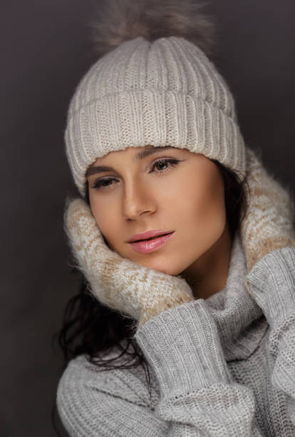 istock A woman in winter clothes. 912202846