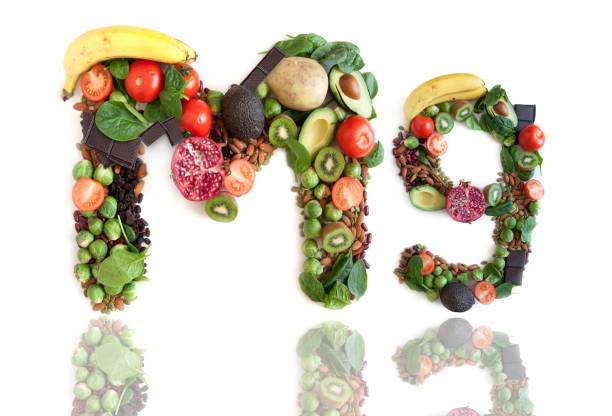 istock Magnesium symbol made from food 912212866