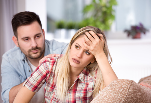 Problems In A Relationship Young Couple Having Problems In Relationship Stock Photo - Download ...
