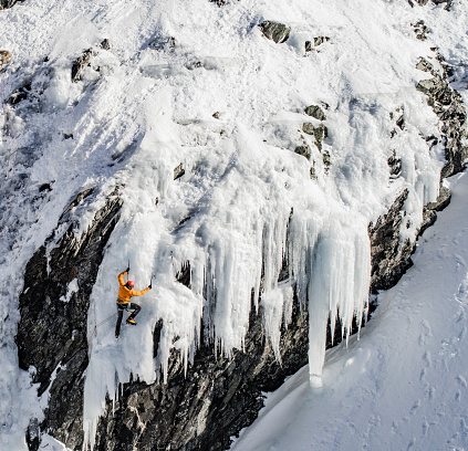 Ice climbing in the Pyrenees