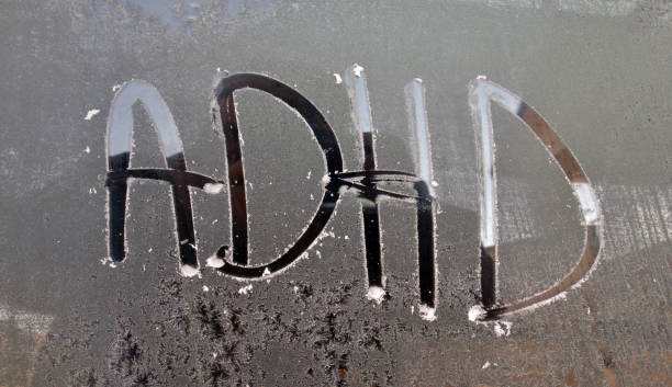 istock ADHD text on a frosty car glass 912223574