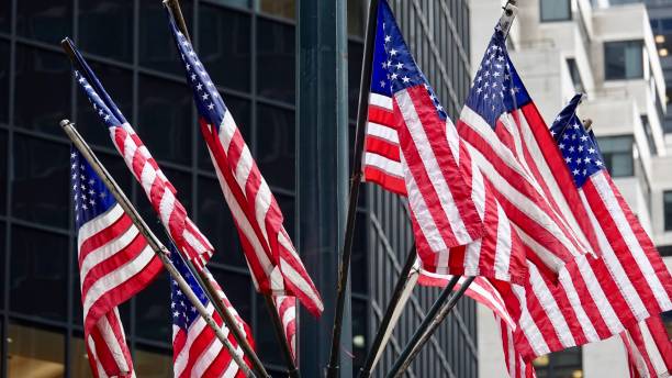 istock Flags of America 912231542