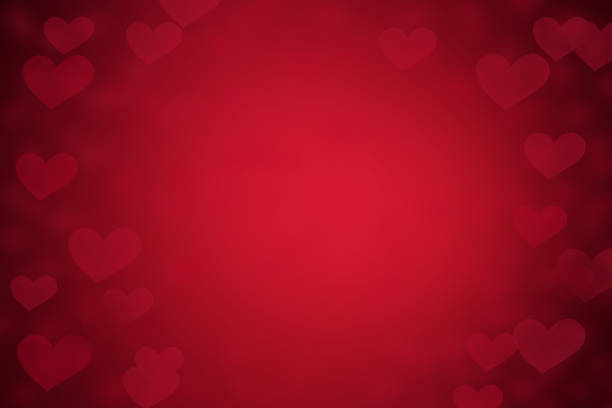 istock Abstract background from red hearts for  Valentines Day Holiday 