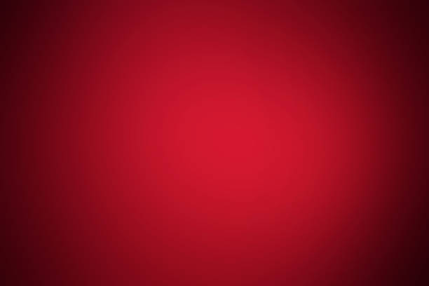 istock Abstract gradient red background for  Valentines Day Holiday, glossy shine texture