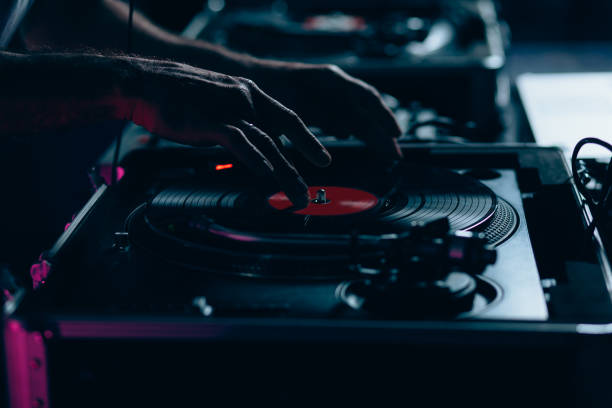 istock Male dj in club 912239276