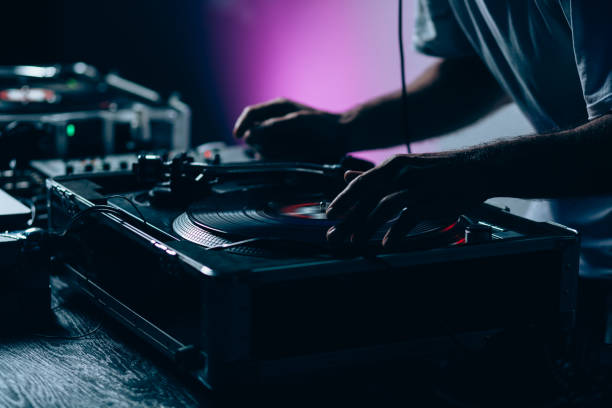 istock Male dj in club 912239322