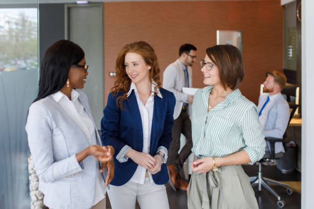 istock Three female colleagues at work in the office 912242780