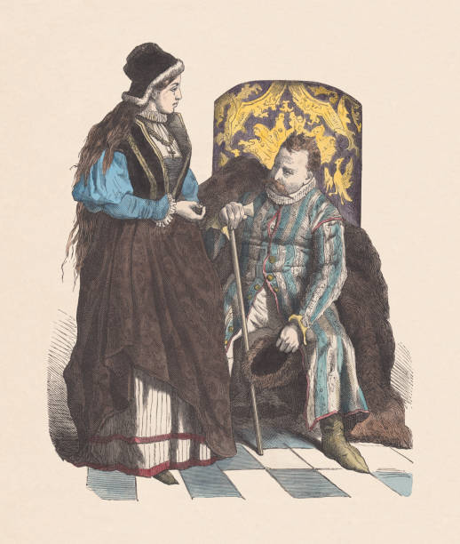istock Polish nobility in national dress, 16th century, published c.1880 912242858