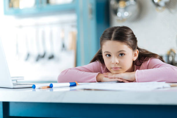 istock Content girl having a break and resting 912243730