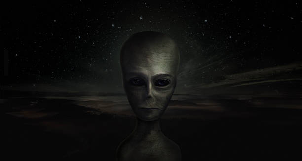 istock alien, 3d illustration, UFO, zone 51 912251998